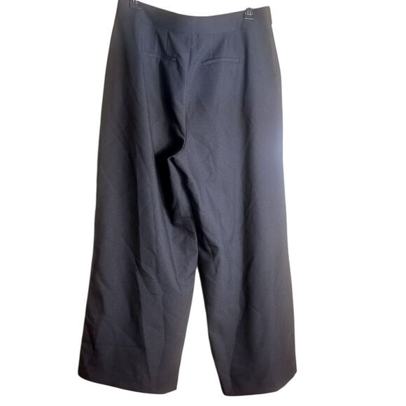 Torrid Twill Deep Black Wide-Leg Pants Size 14 NWT 📦 - Picture 2 of 9